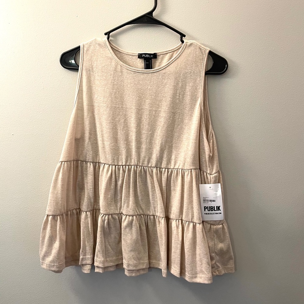 NWT tan tank